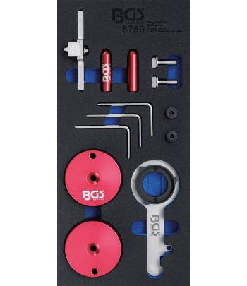 Suport organizator pentru carucior  |1pe3| Set dispozitive reglare motor | pentru Ford 2.0TDCi EcoBlue