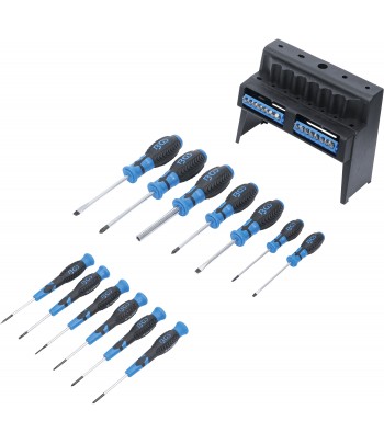 Set surubelniTe cu sortiment de biti in suport de plastic 29 piese