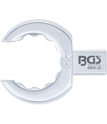 Cheie inelara detasabila deschisa 22 mm prindere 9 x 12 mm