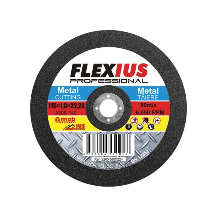 Disc abraziv pentru taiere metal TM8 DA125X1,0TM8