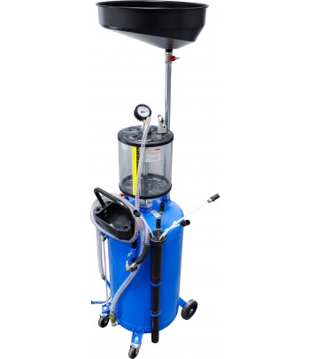 Aparat pneumatic de aspirare ulei cu recipient de colectare ulei uzat 80 l