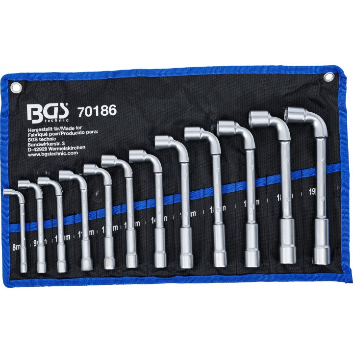 Set chei pipa 8 - 19 mm 12 piese