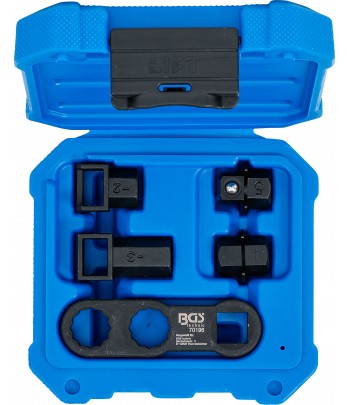 Set dispozitive strangere pentru curele auxiliare pentru Citroen, Ford, Mazda, MINI, Peugeot, Toyota, Volvo