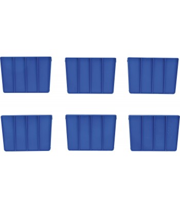 Nervura separare pentru cutie de transport unelte material plastic 6 piese