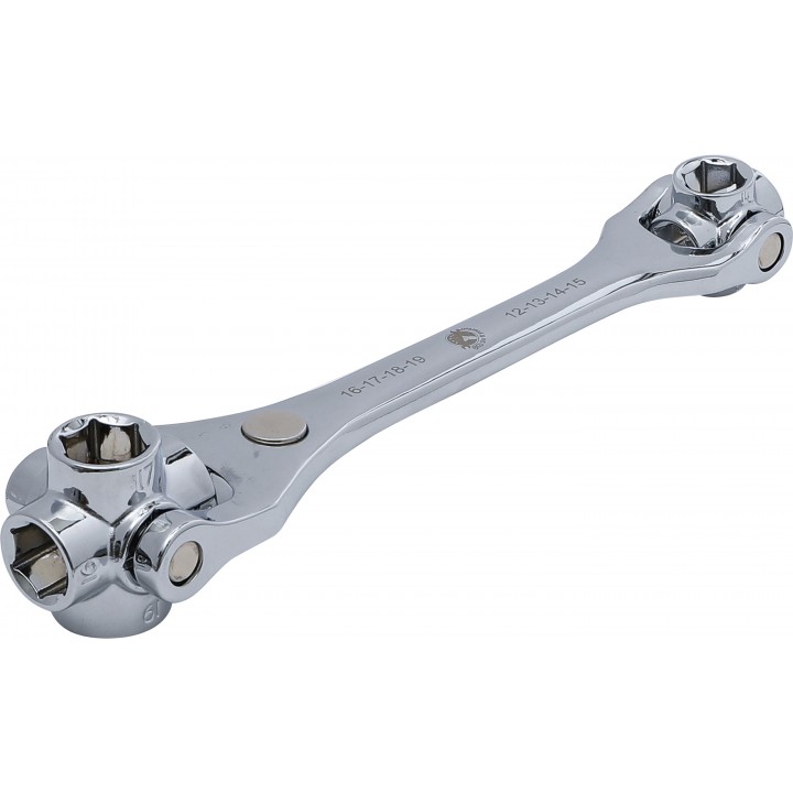 Cheie speciala 8-in-1 antrenare prin hexagon 12 - 19 mm