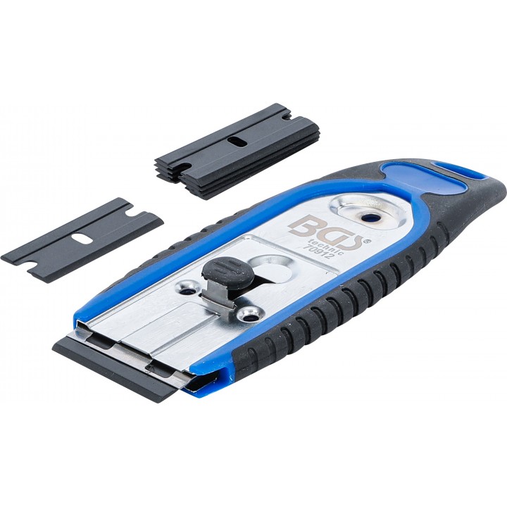 Raclor cu placheta 40 mm cu 6 lame de raclare din plastic