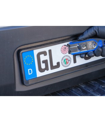 Raclor cu placheta 40 mm cu 6 lame de raclare din plastic