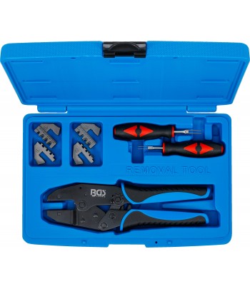 Set scule clesti sertizare si deblocare stechere cu 2 perechi falci