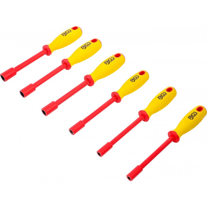 Set surubelnite cu capete chei tubulare VDE  hexagon  5,5 - 12 mm  6 piese