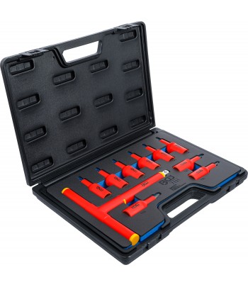 Set capete biti VDE | Antrenare patrat interior 12,5 mm 1pe2 | Profil T pentru Torx T20 - T55 | 10 piese
