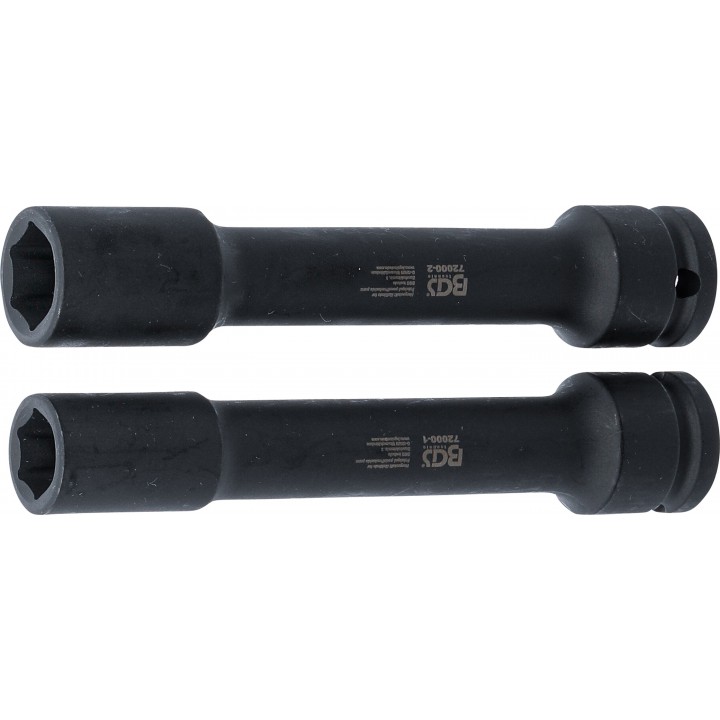 Set capete chei tubulare speciale  pentru piulita flansei diferentialului  pentru Volvo  15 - 18 mm