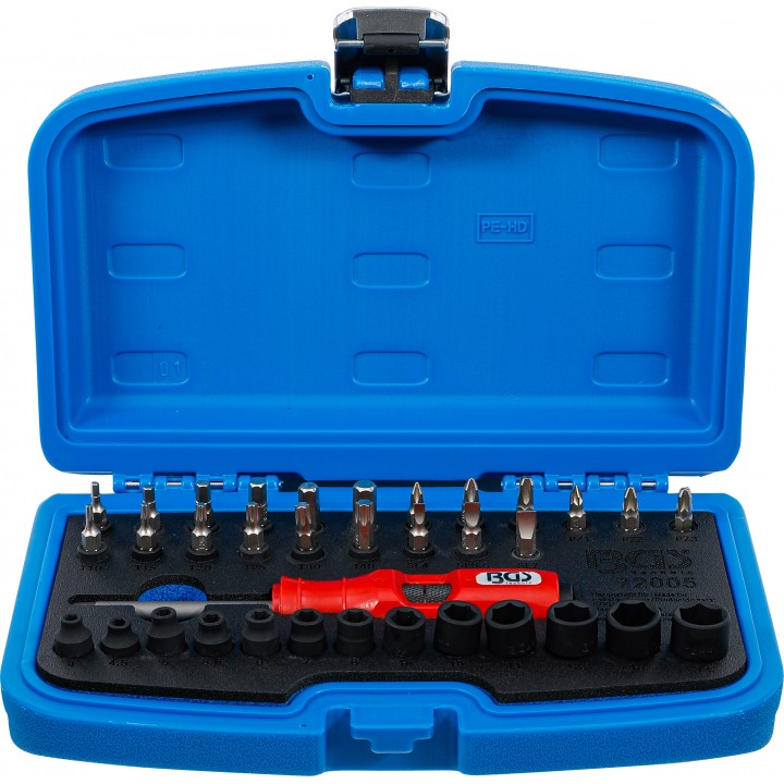 Set surubelnite cu impact | 6,3 mm 1pe4 | 36 piese