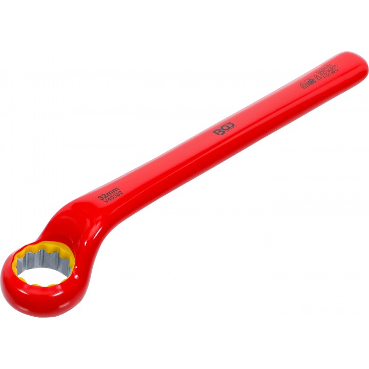 Cheie inelara cu un capat VDE  cotite adanc  32 mm