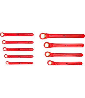 Set chei inelare VDE  cotite adanc  10 - 24 mm  9 piese