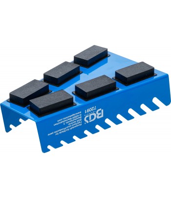 Suport magnetic pentru chei combinate  Metal  10 locasuri