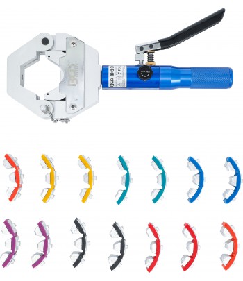 Set clesti sertizare  hidraulic  Pentru racorduri presate la conducte-furtun