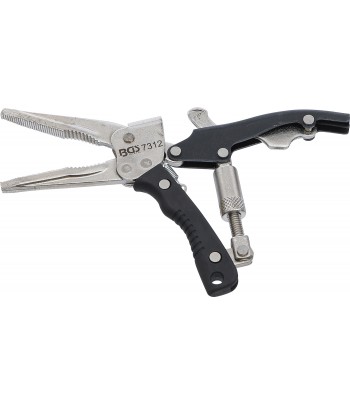 Cleste autoblocant cu falci lungi  cu prindere pistol  170 mm