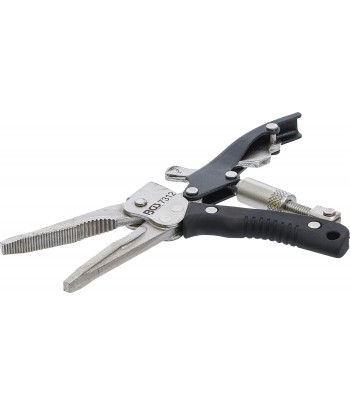 Cleste autoblocant cu falci lungi  cu prindere pistol  170 mm