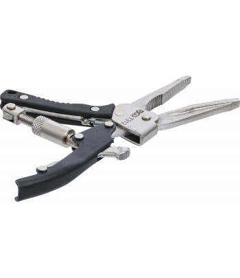 Cleste autoblocant cu falci lungi  cu prindere pistol  170 mm