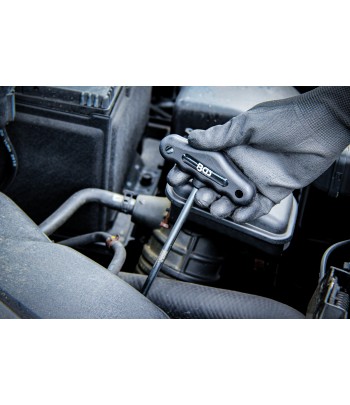 Cheie tubulara cu maner T, 6 colturi 13 mm