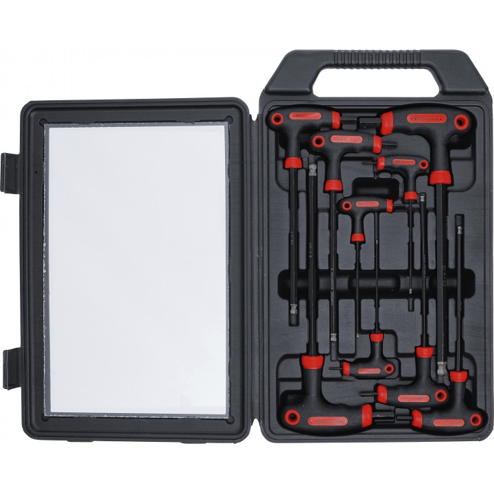Set surubelnite cu maner T si lama laterala Inbus 2 - 10 mm 9 piese