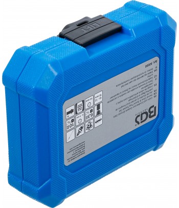 Set cap cheie articulata pentru bujii cu incandescenta si cu scanteie 8 - 9 - 10 - 12 - 14 - 16 mm 11 piese