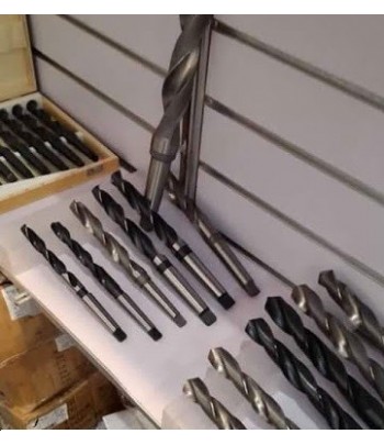 Burghiu elicoidal cu coada conica DIN 345 STAS 575, Tip N - Aschietoare.com