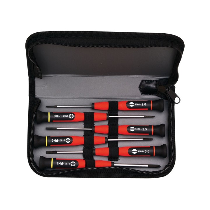 Trusa 6 surubelnite de precizie MICRO6 9169010001