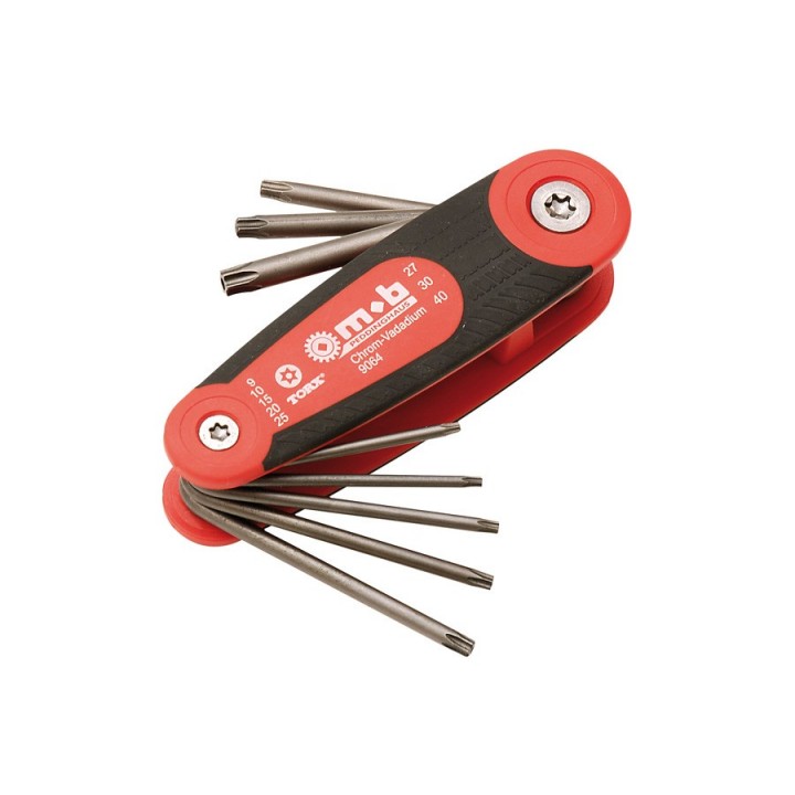 Set 8 chei locas Tamper Torx tip briceag 9064011201