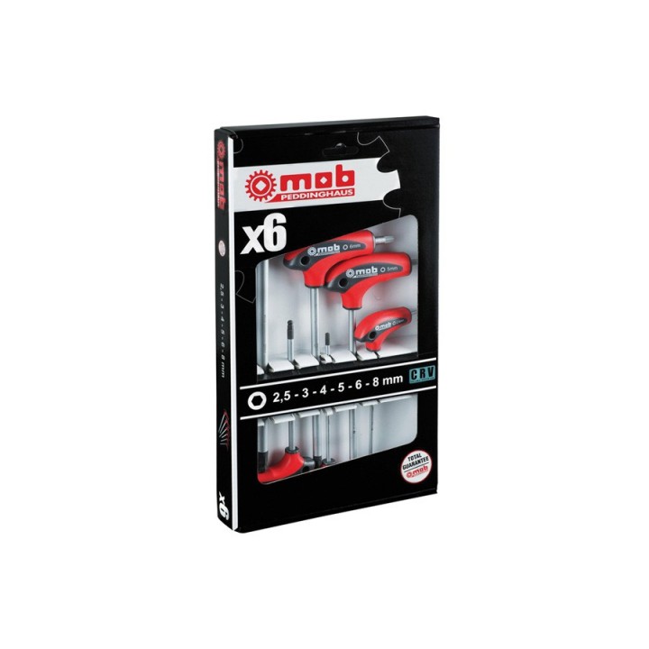 Set 6 chei hexagonale cu manet T 9068006101
